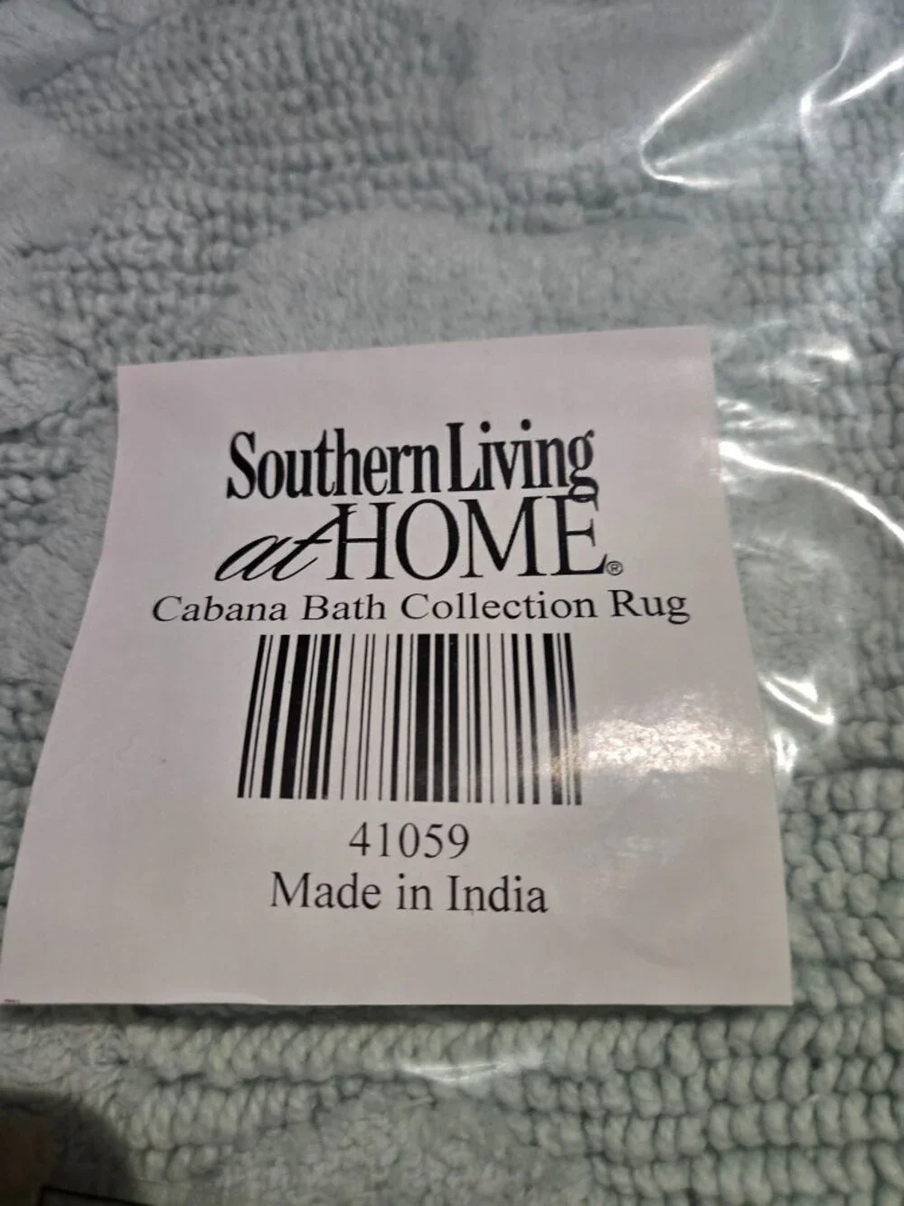 Southern Living at HOME Cabana Bath Set NWT Rug Curtain 3 Hand Towels